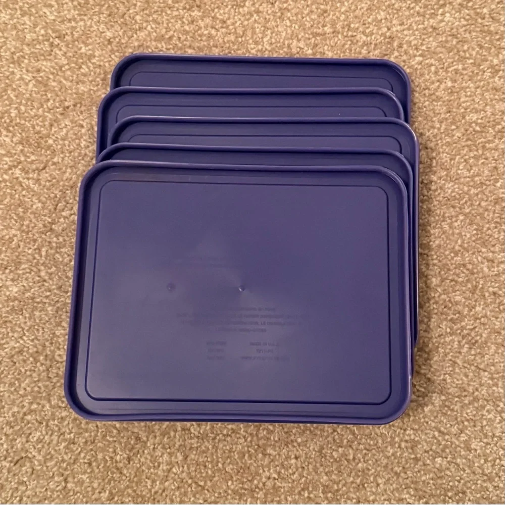 Pyrex 6 Cup Rectangle Lids - 7211 - Picture 2 of 3